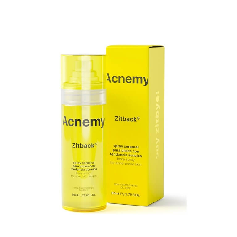 Acnemy Zitback 80ml - Антиакне-спрей для тіла Acnemy Zitback 80ml - Антиакне-спрей для тіла